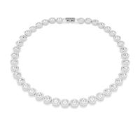 Collier Una Angelic, Taille ronde, Blanc, Métal rhodié XS