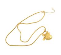 Collier unique avec motif nuages de bon augure pour la prospérité