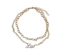 Collier Urban Classics Diamond Zodiac Golden Necklace leo - UNI