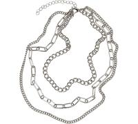 Collier Urban Classics layering ArgentÃ© TU