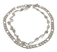 Collier Urban Classics layering Argenté TU