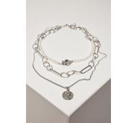 Collier Urban Classics Ocean Layering Necklace argenté - UNI