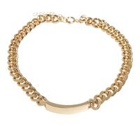 Collier Urban Classics plate necklace Jaune TU