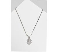 Collier Urban Classics small dollar - argent - TU