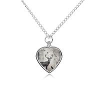 Collier urne de chasse personnalisé avec pendentif urne de cerf pour cendres - Collier commémoratif pour animal domestique avec kit de remplissage - Chaîne réglable de 70,1 cm - Bijoux funéraires