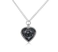 Collier urne Gorilla on the Ground pour chien, chat, cendres, cœur, animaux domestiques, souvenir de crémation, pendentif étanche, bijoux commémoratifs, cadeaux pour femmes et hommes