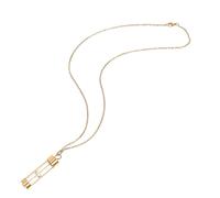Collier Urne Inoxydable pour Cendres Pendentif Commémoratif Élégant Durable Souvenir à Porter avec Style