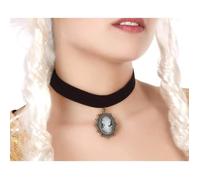 Collier Victorien Noir - Adulte