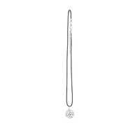 Collier Violet Minimaliste, Pendentif Boule Ronde, Design Unique et Léger