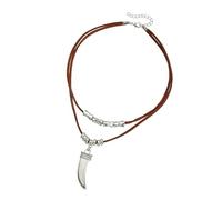 Collier western réglable inspiré sur le thème occidental pour femmes et hommes - Chaîne en velours doux - Cadeau élégant - Collier western décontracté, One Size, Comme décrit, Comme décrit.