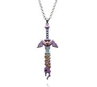 Collier Z-lda Tears of The Kingdom Accessoires Z-lda Master Sword Colliers pour Hommes 8,9cm/3.5in