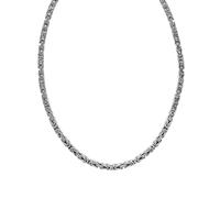 Collier Zeeme Basic collier chaîne royale en argent sterling 925 poli mousqueton