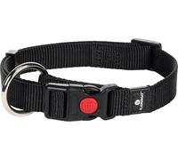 Collier ZIGGI Noir pour Chiens M 40-55CM 20MM