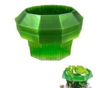 Colliers Anti-Limaces et Escargots,Colliers Anti-Escargots Naturel,Anneaux Anti-Limaces Efficaces pour Salades et Choux,Collier de Protection Plantes Contre Escargots (vert-22)