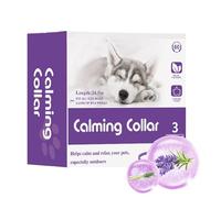 Colliers Apaisants pour Chats D'Intérieur - Ajustable Et - Outil Apaisant Chat - pour Maison Déménagement Extérieur Voyage Visite Vétérinaire Pension Bruits Forts Étrangers Dressage