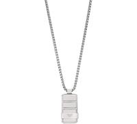 Colliers avec pendentif Emporio Armani Collection Logo Argent - homme