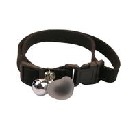 Colliers basiques cloches pour chiens, collier pour animaux de compagnie en forme de cœur, colliers légers pour chats, collier réfléchissant pour chats avec cloche, collier pour caniche