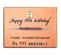 Colliers Bijoux Colliers Perles Bijoux Joyeux anniversaire cadeaux Bracelet perles de Bracelet cadeau pour femmes filles 11e 12e 13e 14e 15e 16e 17e 18e 19e 20e Colliers Nettoyeur Arbre Bâtons (H, A)