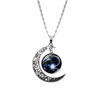Colliers Bijoux Zodiaque de Cadeaux Anniversaire Pendentif for Femme for Femme Lune Ggifts Colliers Signes Le Douze Anniversaire Les Demi Colliers et Pendentifs Initiale Colliers Or accessoires ( Colo