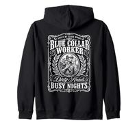 Colliers Bleus ouvriers Construction Classe ouvrière Sweat à Capuche