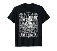 Colliers Bleus ouvriers Construction Classe ouvrière T-Shirt
