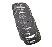 Colliers Chauffe-cire Professionnels, Accessoire de Salon Essentiel 10 Pièces Anneaux de Carrés pour Chauffe-cire avec Matériau pour Usage Domestique et