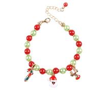 Colliers colorés pour chats, colliers pour animaux de compagnie pour chats,Collier de collier de perles pour animaux de compagnie coloré | Accessoire de décoration de taille réglable pour fêtes de mar