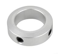 Colliers d'arbre pour axe et arbre, diamètre intérieur de 20 mm en acier au carbone avec finition galvanisée, goupille filetée avec vis sans tête, comprend 6 pans