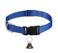 Colliers de chèvre avec cloche | Colliers réglables en nylon pour mouton de 20,7 pouces | Collier de cloche en bronze anti-perte pour cheval mouton chèvre petits animaux