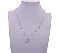 Colliers de Cœur Clear Charm Bagues Femmes Bijoux Mode Chrysalide Saint-Valentin