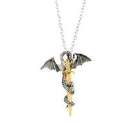 Colliers de Dragon pour, nouveauté Glow in The Dark Collier avec Pendentif Lumineux Vintage Rétro