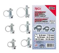 colliers de durite a machoires, assortiment de 30 colliers - Bgs Technic G