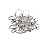 COLLIERS DE DURITE BANDE INOX type SERFLEX ASSORTIMENT 60 COLLIERS