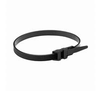 Colliers - Colliers électricien - Colliers Plastique Serrage - Attache de câble - Serre câble - 25 Colliers de Fixation 9 mm x 260 mm - Noir - 709032