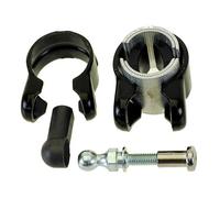 Colliers de fixation pour Trail Gator sur vélo enfant ( Noir )