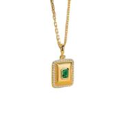 Colliers de Pendentif en Pierre de Pierre précieux de 0,2 cot