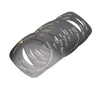 Colliers de Réchauffeur de Cire carré Professionnel - Anneaux Protection 10pcs pour Chauffage Cire Taille Standard - Accessoire d'épilation Pratique et Respectueux l'environnement