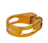 Colliers De Selle Pour VéLo 31.8/34.9mm Lega Di Alluminio VTT Bici Da Strada Reggisella Morsetto Ciclismo Tubo Clip Parti Della(31.8mm gold)