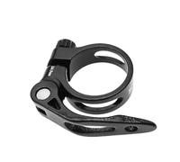 Colliers De Selle Pour VéLo Collier de serrage for tige de selle de vélo VTT à dégagement rapide en alliage d'aluminium for tige de selle de vélo 28,6 mm 31,8 mm 34,9 mm Accessoires de cyclisme(Black