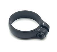 Colliers De Selle Pour VéLo Mbt Siège de vélo Pince poste 9.2g Alliage d'aluminium UlraLeight Verrouille Serrure siège Partie cyclisme Un 31,8 mm / 34,9mm(YELLOW)