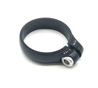 Colliers De Selle Pour VéLo Mbt Siège de vélo Pince poste 9.2g Alliage d'aluminium UlraLeight Verrouille Serrure siège Partie cyclisme Un 31,8 mm / 34,9mm(Blue)