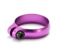 Colliers De Selle Pour VéLo Mbt Siège de vélo Pince poste 9.2g Alliage d'aluminium UlraLeight Verrouille Serrure siège Partie cyclisme Un 31,8 mm / 34,9mm(Light Green)