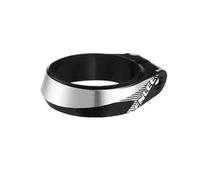 Colliers De Selle Pour VéLo Mbt Soiseau de vélo Post Serrure Alliage d'aluminium Ultralight Verrouille siège Partie cyclisme Un 31,8 mm / 34,9mm(34.9mm Black)