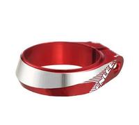 Colliers De Selle Pour VéLo Mbt Soiseau de vélo Post Serrure Alliage d'aluminium Ultralight Verrouille siège Partie cyclisme Un 31,8 mm / 34,9mm(34.9mm Red)