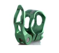 Colliers De Selle Pour VéLo MTB Pince à bicyclettes vélos de la route Alliage d'aluminium Libération rapide Vélo montagne Verrouille Soiseau Post Tube Clip 31.8mm 34.9mm(34.9mm Green)