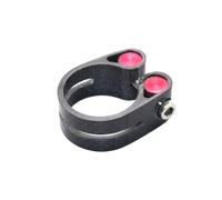 Colliers De Selle Pour VéLo Pince de tige carbone à relâcher la fibre MTB vélo montagne 27.2/30.8 31.6mm Partie(30.8 Open Matte)