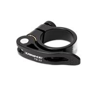 Colliers De Selle Pour VéLo Pince de tige selle vélo en alliage d'aluminium Ultra léger à dégagement rapide route engrenage fixe vtt VTT pièces 31.8mm 34.9(TS33-31.8mm)