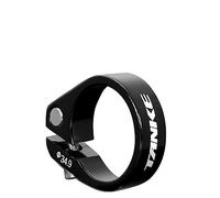 Colliers De Selle Pour VéLo Pince de tige selle vélo route vtt 31.8 34.9mm pinces montagne ultralégères en alliage d'aluminium pièce cyclisme(TS-31 28.6mm black)