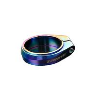 Colliers De Selle Pour VéLo Pince de tige selle vélo route vtt 31.8 34.9mm pinces montagne ultralégères en alliage d'aluminium pièce cyclisme(TS32-34.9mm colorful)
