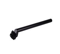 Colliers De Selle Pour VéLo Tube de selle 25,4 mm diamètre Tige vélo Couleur d'anode en alliage d'aluminium haute qualité(Black)